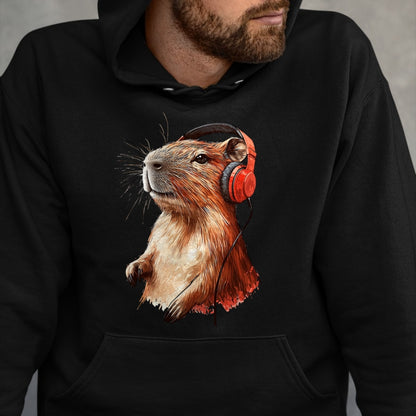 Cute Capybara Shirt, Funny Capybara Unisex T-Shirt/Hoodie/Sweatshirt HLT00 - Capybara Long Sleeve T-Shirt (3)