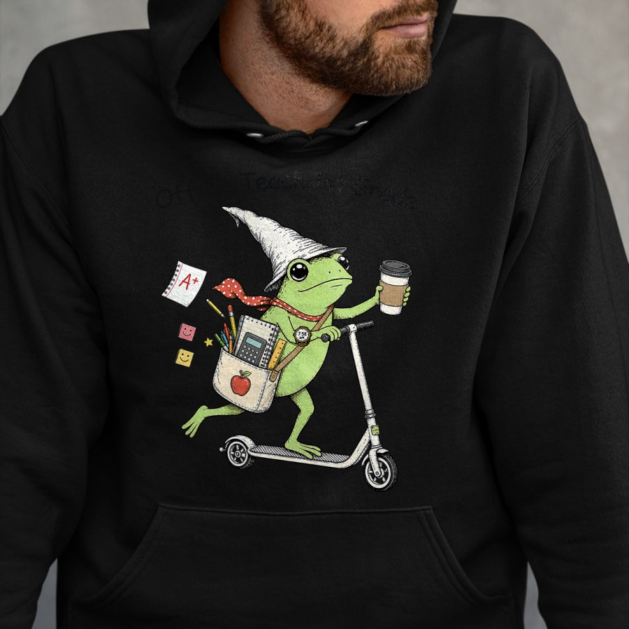 Best Student Shirt, Funny Back To School UnisexT-Shirt/Hoodie/Sweatshirt HLT00 - Off to Teach 1st Grade Teacher Frog Funny Back to School T-Shirt