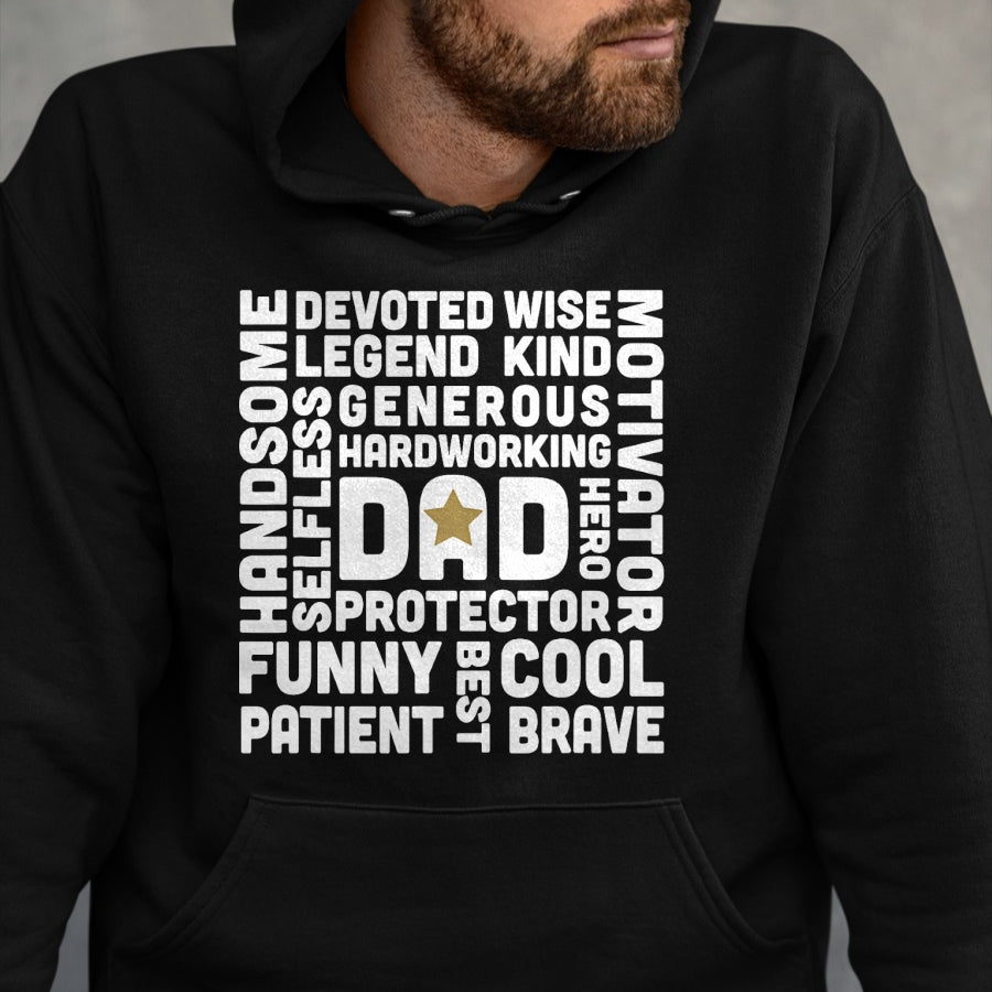 Gift for Dad Shirt, Funny Dad Unisex T-Shirt/Hoodie/Sweatshirt HLT00 – Father_s Day For Dads Worlds Greatest Dad Proud Father T-Shirt
