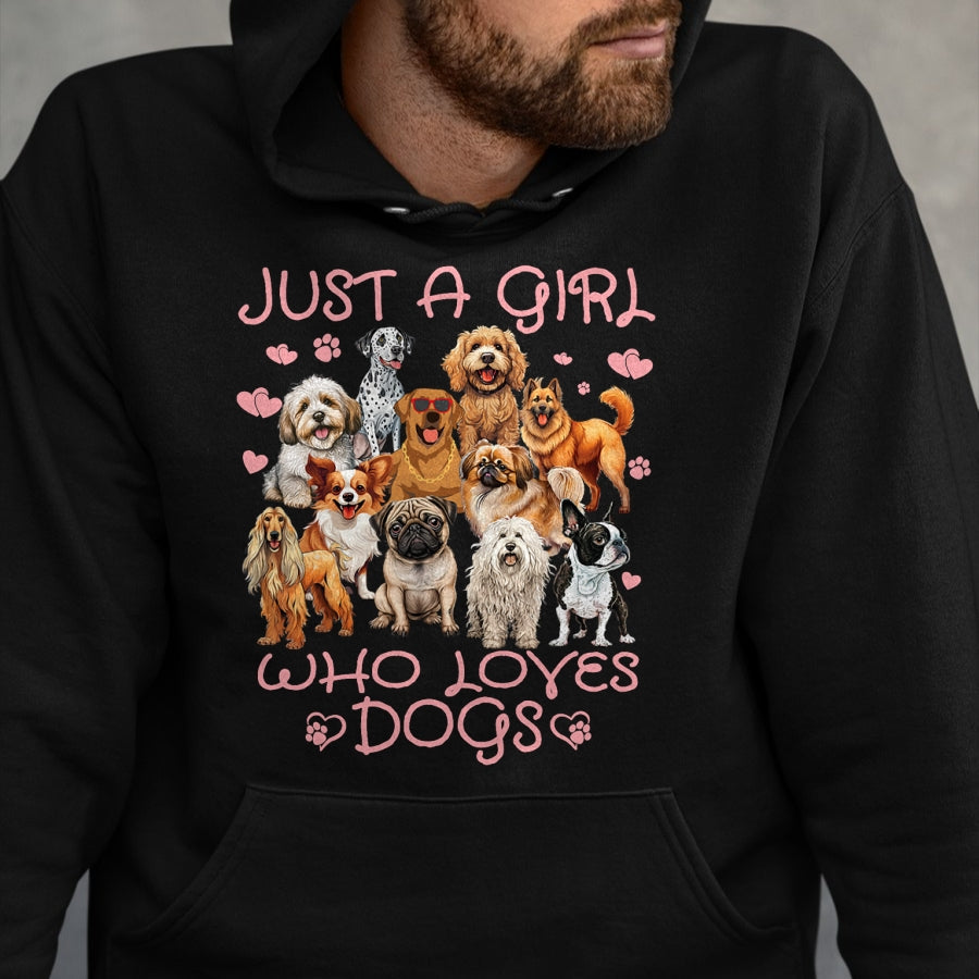 Dog Love Shirt, Dog Lover Gift T-Shirt/Hoodie/Sweatshirt HLT00 - Fun Cute Pet Owner Humor Saying  Funny Dog Mom T-Shirt