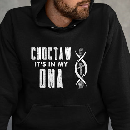 Native American T-Shirts, Vintage Native American Unisex T-Shirt/Hoodie/Sweatshirt HLT00 - Choctaw Native American DNA Roots Indian Pride