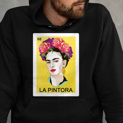 Best Thanksgiving Family Shirt , Funny Thanksgiving UnisexT-Shirt/Hoodie/Sweatshirt HLT00 - Funny Spanish-Mexican Bingo Gift for Women Girl - La Pintora T-Shirt