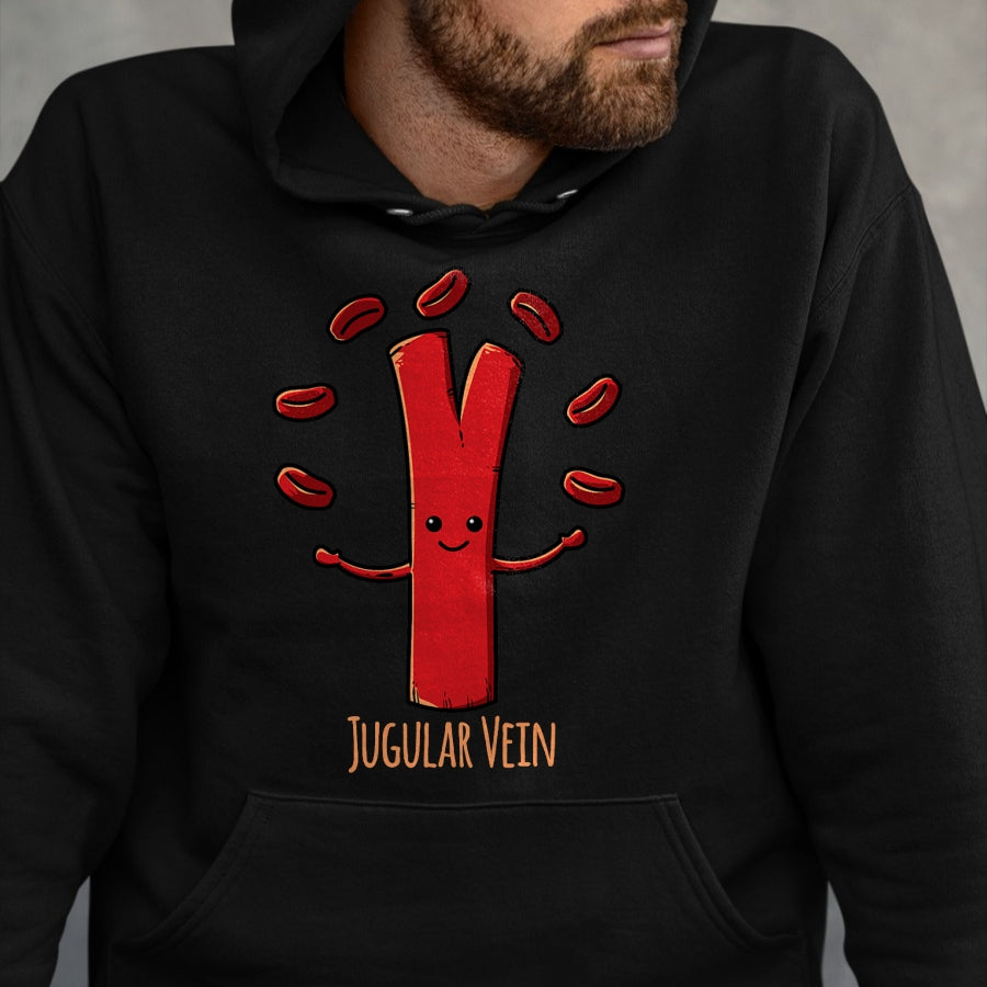Best Doctor Shirt, Funny Doctor UnisexT-Shirt/Hoodie/Sweatshirt HLT00 - Funny Anatomy Jugular Vein Nurse Doctor Medical Student T-Shirt