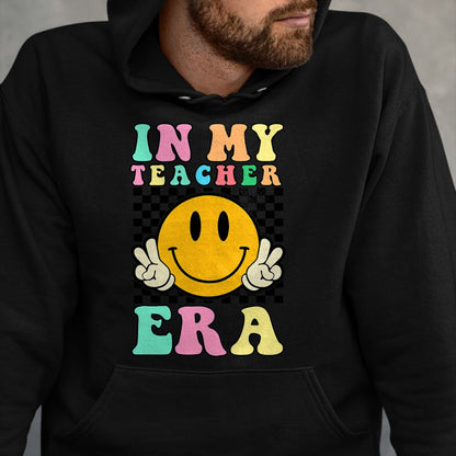 Best Student Shirt, Funny Back To School UnisexT-Shirt/Hoodie/Sweatshirt HLT00 - in My Teacher Era Retro Back to School Teacher Student T-Shirt