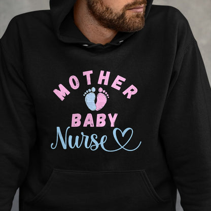 Funny Nurse Shirt, Nurse Unisex T-Shirt/Hoodie/Sweatshirt HLT00 - Postpartum Mother Baby  Nurse Mom Baby Postpartum Nursing T-Shirt