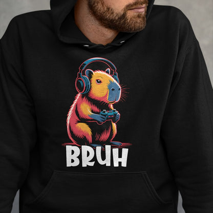 Cute Capybara Shirt, Funny Capybara UnisexT-Shirt/Hoodie/Sweatshirt HLT00 - Bruh Video Games Boys Capybara T-Shirt