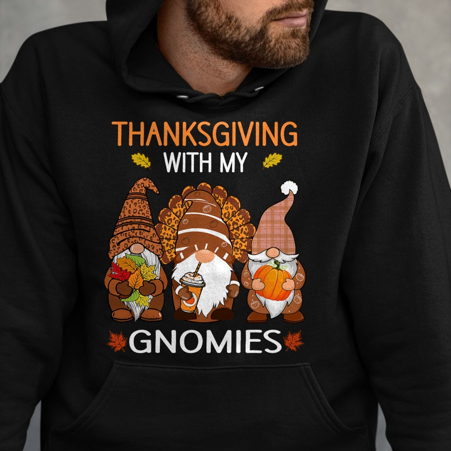 Best Thanksgiving Family Shirt , Funny Thanksgiving UnisexT-Shirt/Hoodie/Sweatshirt HLT00 - Thanksgiving Women gnome Fall Leopard Turkey Men Girls T-Shirt