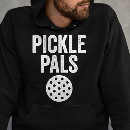 Funny Pickleball Shirt, Pickleball Lover Unisex T-Shirt/Hoodie/Sweatshirt HLT00 - Pickle Pals Funny Pickleball Friends T-Shirt