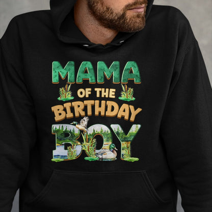 Gift for Dad Shirt, Funny Dad Unisex T-Shirt/Hoodie/Sweatshirt HLT00 – Mom Dad Mama Birthday Boy One Lucky Duck 1st First Family T-Shirt