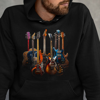 Guitar Lover Shirt, Funny Guitar UnisexT-Shirt/Hoodie/Sweatshirt HLT00 - Guitars Guitarists Gift T-Shirt