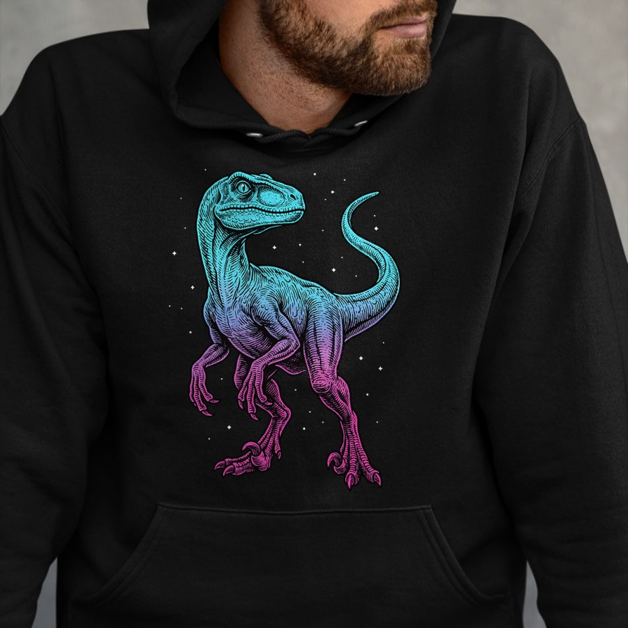 Best Dinosaur Lover Shirt, Funny Dinosaur UnisexT-Shirt/Hoodie/Sweatshirt HLT00 - Velociraptor Illustration Dinosaur T-Shirt