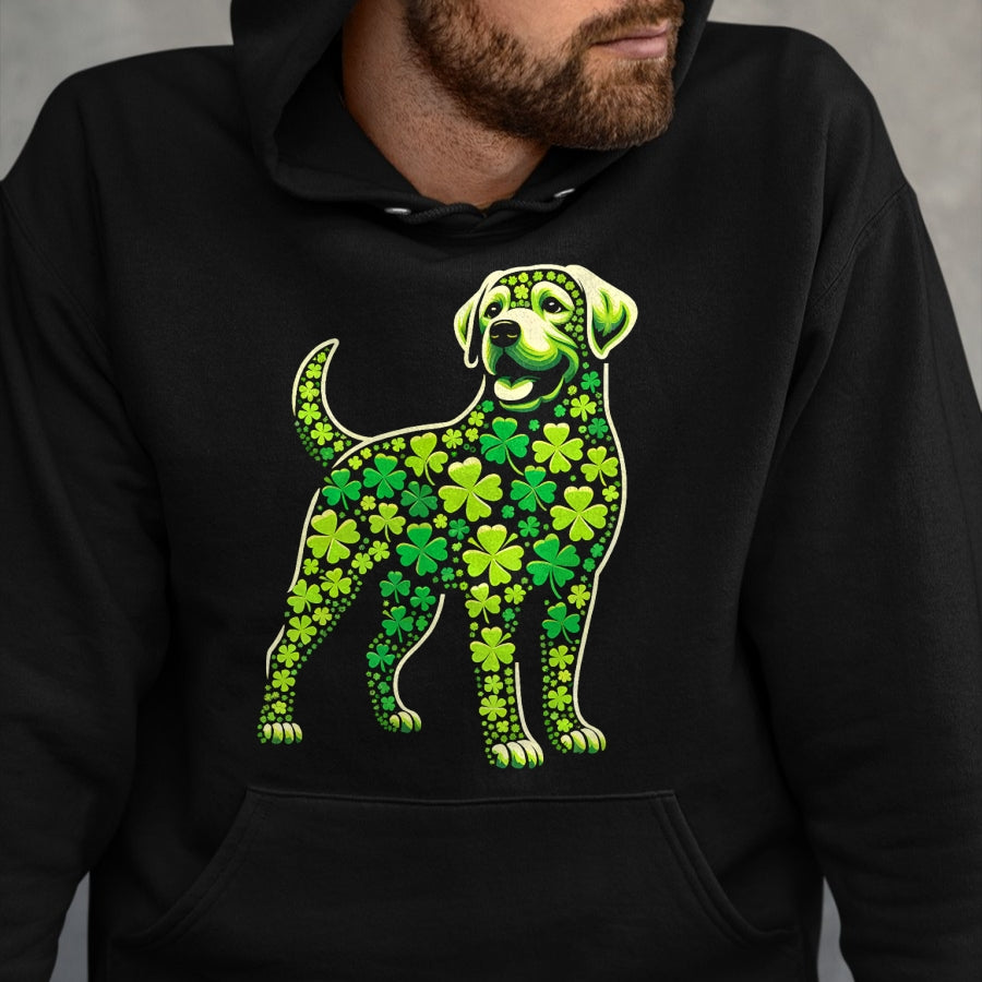 Patrick Day Shirts for Family, Funny Patrick Day shirts, st patrick's day Unisex T-Shirt/Hoodie/Sweatshirt HLT00 - Labrador Irish Shamrock Clover St Patrick Day Dog Lover T-Shirt
