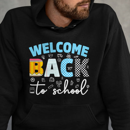 Best Student Shirt, Funny Back To School UnisexT-Shirt/Hoodie/Sweatshirt HLT00 - Welcome Back to School Shirt Teacher Student Gift Boys Girls T-Shirt