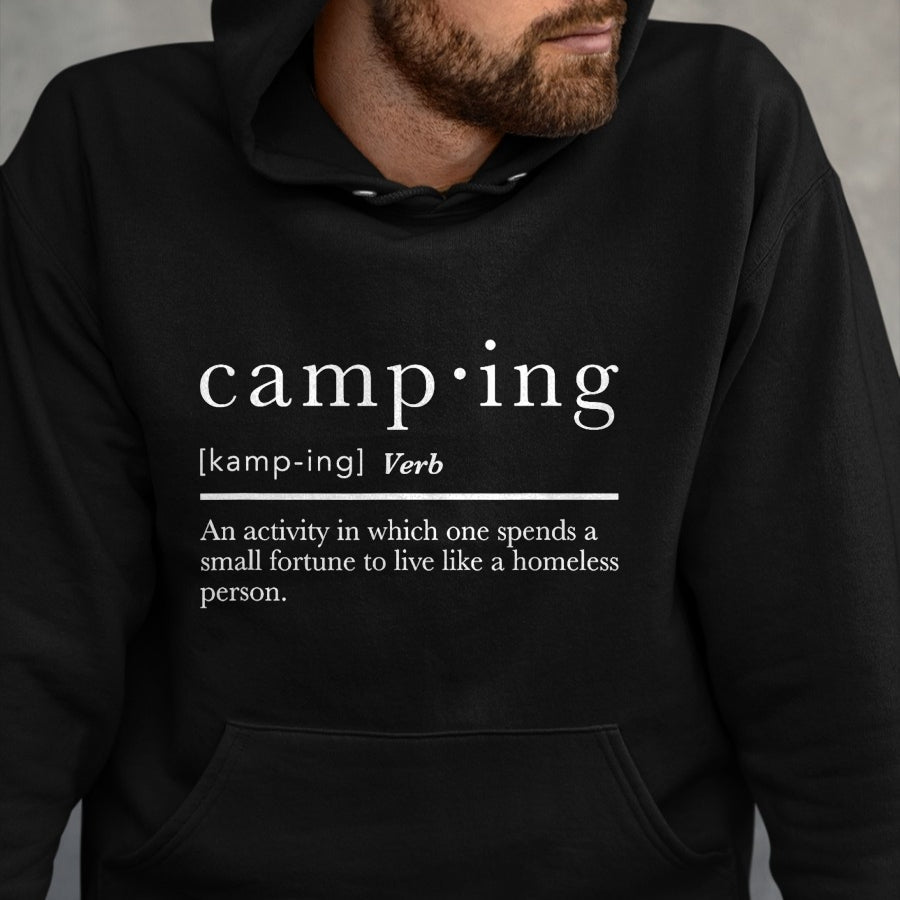 Funny Camping Shirt, Gift For Camping Lover Unisex T-Shirt/Hoodie/Sweatshirt HLT00 - Funny Camping Shirts for Men Women Definition Camp T-Shirt