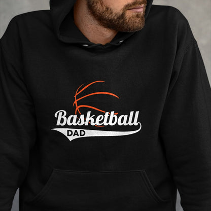 Gift for Dad Shirt, Funny Dad Unisex T-Shirt/Hoodie/Sweatshirt HLT00 – Proud Basketball Dad T-Shirt
