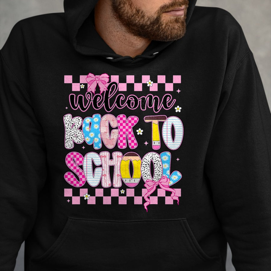Best Student Shirt, Funny Back To School UnisexT-Shirt/Hoodie/Sweatshirt HLT00 - Welcome Back to School 2026 First Day Teachers Students T-Shirt