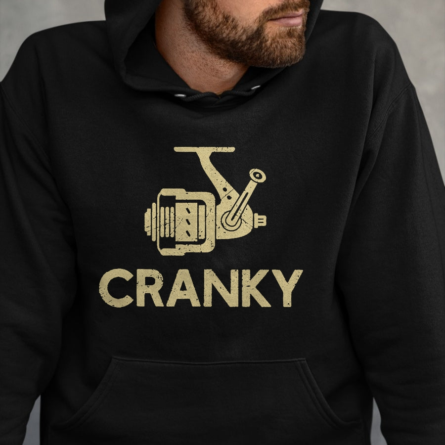 Funny Fishing Shirt, Gift For Fishing Lover Unisex T-Shirt/Hoodie/Sweatshirt HLT00 - Funny Fishing Shirts Crankbait Lure Cranky Fisherman Tees T Shirts for Men and Women