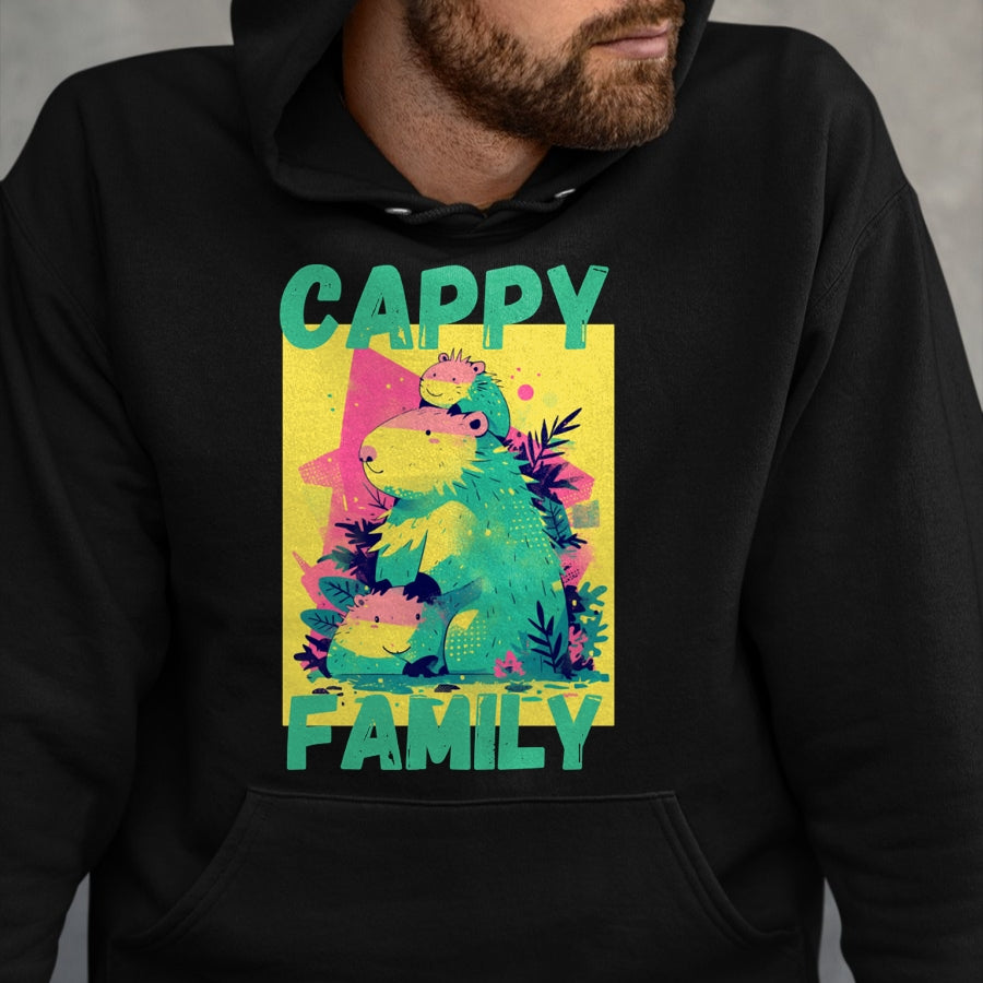 Cute Capybara Shirt, Funny Capybara Unisex T-Shirt/Hoodie/Sweatshirt HLT00 - Capybara Long Sleeve T-Shirt (8)