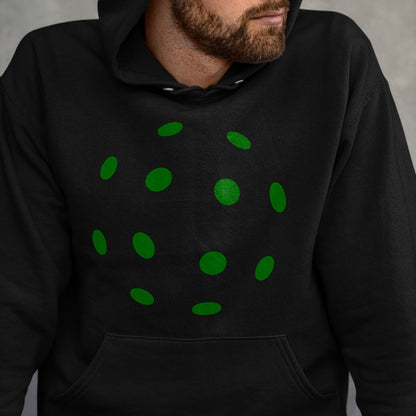 Funny Pickleball Shirt, Pickleball Lover Unisex T-Shirt/Hoodie/Sweatshirt HLT00 - Funny Pickleball Costume Green Ball Halloween Party T-Shirt