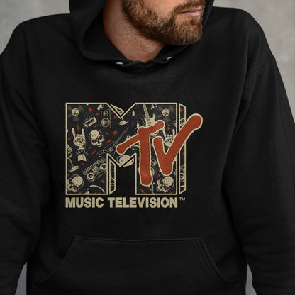 Guitar Lover Shirt, Funny Guitar UnisexT-Shirt/Hoodie/Sweatshirt HLT00 - MTV Rock n Roll Music Hard Heavy Metal Skull Guitar Vintage T-Shirt