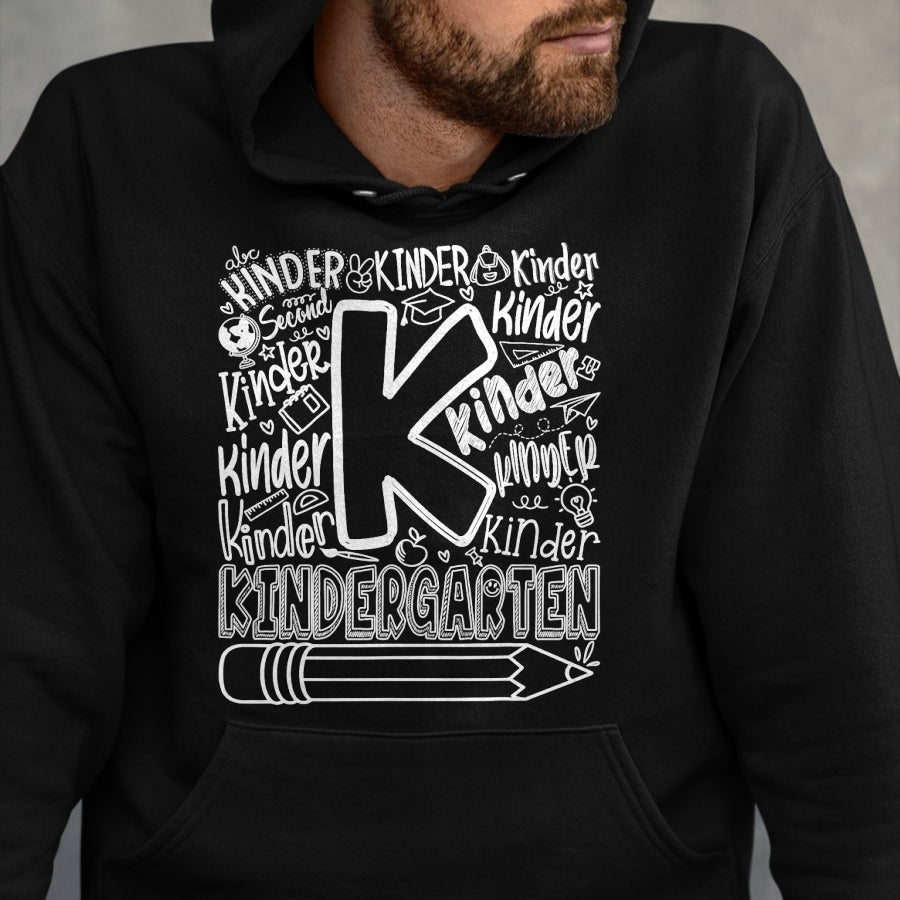 Best Student Shirt, Funny Back To School UnisexT-Shirt/Hoodie/Sweatshirt HLT00 - Kindergarten Typography Team Back to School Teacher Kids T-Shirt