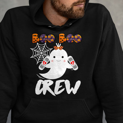 Funny Nurse Shirt, Nurse Unisex T-Shirt/Hoodie/Sweatshirt HLT00 - Boo Boo Crew Nurse Shirt Funny Halloween Costume Fun Gift T-Shirt
