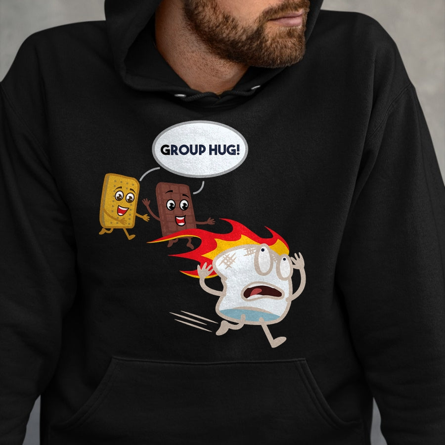 Funny Camping Shirt, Gift For Camping Lover Unisex T-Shirt/Hoodie/Sweatshirt HLT00 - Funny for Men Smores Camping Roasting Outdoor Women T-Shirt