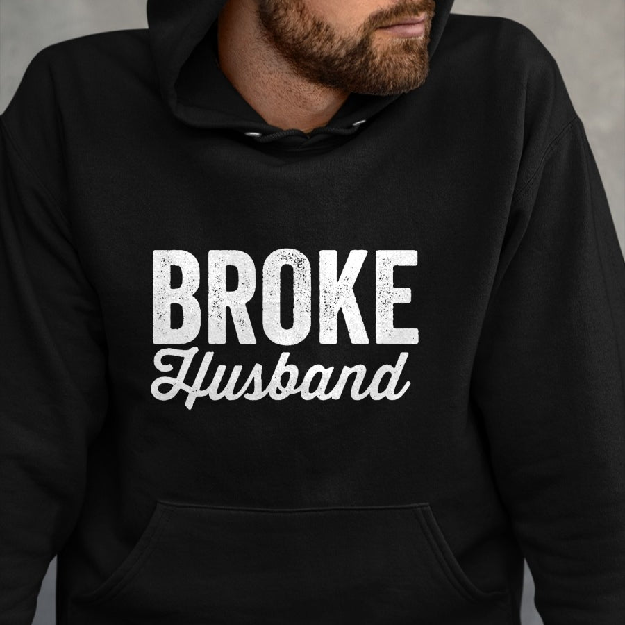 Best Wife Shirt, Wife and Husband Unisex T-Shirt/Hoodie/Sweatshirt HLT00 - Gift for wife T shirt, spoiled wife   Broke Husband Spoiled Wife Funny Matching Couples T-Shirt (1)