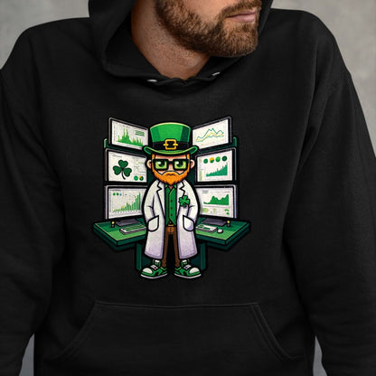 Patrick Day Shirts for Family, Funny Patrick Day shirts, st patrick's day Unisex T-Shirt/Hoodie/Sweatshirt HLT00 - Data Analyst St. Patrick Day Lucky Irish Science Scientist T-Shirt