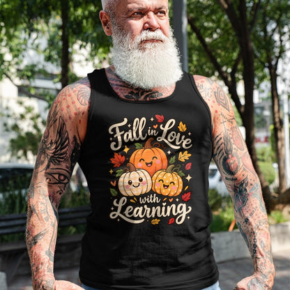 Best Thanksgiving Family Shirt , Funny Thanksgiving UnisexT-Shirt/Hoodie/Sweatshirt HLT00 - Fall in Love with Learning Cute Autumn Teacher Men Women T-Shirt