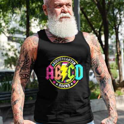 Best Student Shirt, Funny Back To School UnisexT-Shirt/Hoodie/Sweatshirt HLT00 - Kindergarten Rocks ABCD Back to School Funny Rock Teacher T-Shirt