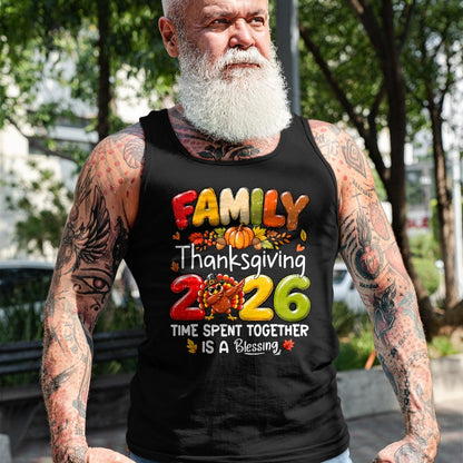 Best Thanksgiving Family Shirt , Funny Thanksgiving UnisexT-Shirt/Hoodie/Sweatshirt HLT00 - Family Thanksgiving 2026 Thanksgiving Crew Turkey Matching T-Shirt