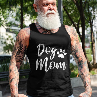 Dog Love Shirt, Dog Lover Gift T-Shirt/Hoodie/Sweatshirt HLT00 - Dog Mom - Vintage  Worn Design - Funny Dog Paw - Classic T-Shirt