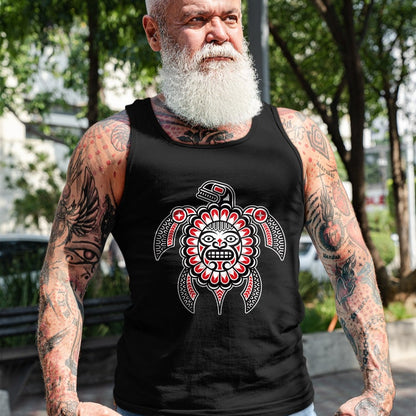 Native American T-Shirts, Vintage Native American Unisex T-Shirt/Hoodie/Sweatshirt HLT00 - Haida Turtle American Indian Native America Indigenous