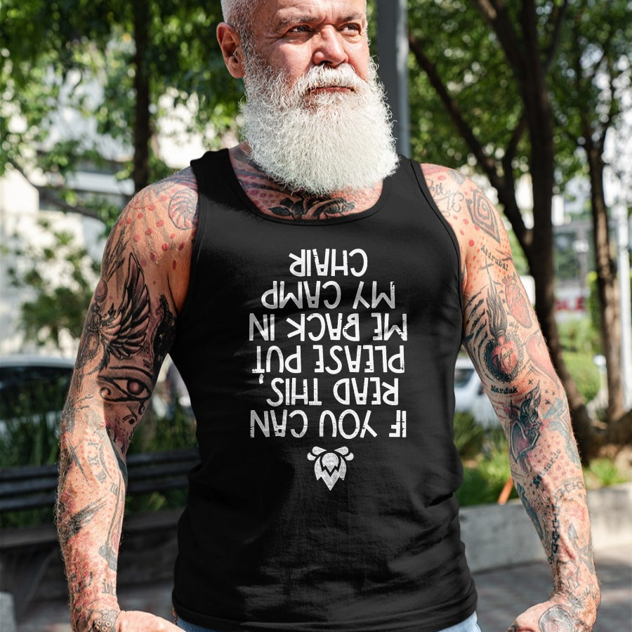 Funny Camping Shirt, Gift For Camping Lover Unisex T-Shirt/Hoodie/Sweatshirt HLT00 - Camping If You Can Read This Funny Camper Men Women Kids T-Shirt
