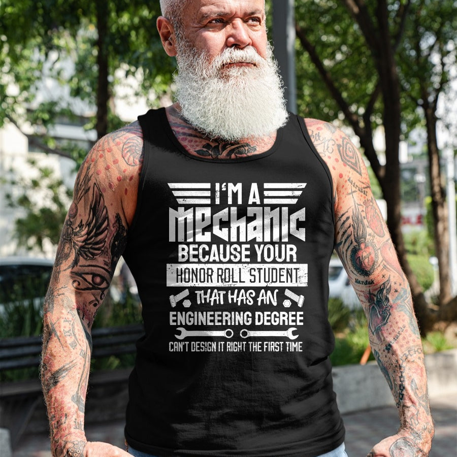 Best Mechanic Life Shirt, Funny Mechanic UnisexT-Shirt/Hoodie/Sweatshirt HLT00 - Mechanic Car Guy Mechanics DIY Handyman Garage Repair Shop T-Shirt