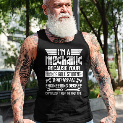Best Mechanic Life Shirt, Funny Mechanic UnisexT-Shirt/Hoodie/Sweatshirt HLT00 - Mechanic Car Guy Mechanics DIY Handyman Garage Repair Shop T-Shirt