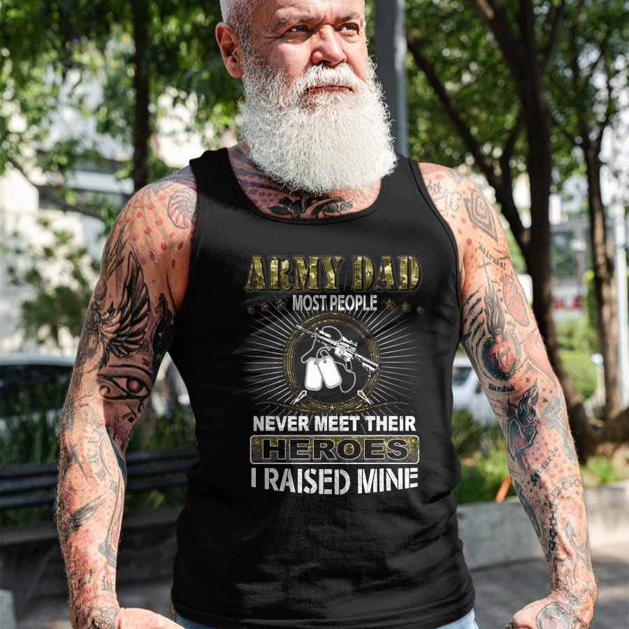 Gift for Dad Shirt, Funny Dad Unisex T-Shirt/Hoodie/Sweatshirt HLT00 – FAMILY 365 Fathers Day Army Dad Men Gift T-Shirt