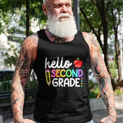 Best Student Shirt, Funny Back To School UnisexT-Shirt/Hoodie/Sweatshirt HLT00 - Hello Second Grade Team 2nd Grade Back to School Teacher Kid T-Shirt