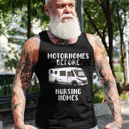 Best Grandpa Shirt, Proud Grandpa Unisex T-Shirt/Hoodie/Sweatshirt HLT00 - Funny RV Motorhome Gift For Seniors T-Shirt