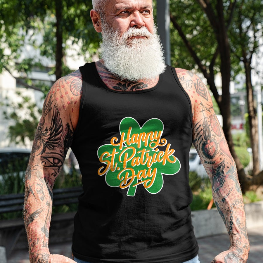 Patrick Day Shirts for Family, Funny Patrick Day shirts, st patrick's day Unisex T-Shirt/Hoodie/Sweatshirt HLT00 - Happy St. Patrick_ Day Clover leaves Irish Ireland Shamrock T-Shirt