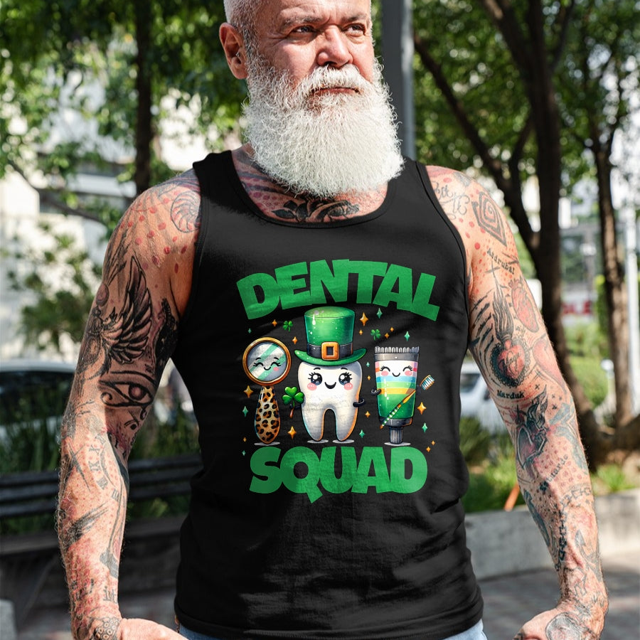 Patrick Day Shirts for Family, Funny Patrick Day shirts, st patrick's day Unisex T-Shirt/Hoodie/Sweatshirt HLT00 - saint patrick day dental squad th irish dentist nurse (1)
