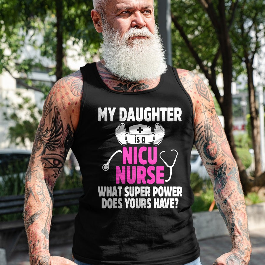 Funny Nurse Shirt, Nurse Unisex T-Shirt/Hoodie/Sweatshirt HLT00 - NICU Nurse Daughter Neonatal Newborn Nursing RN T-Shirt
