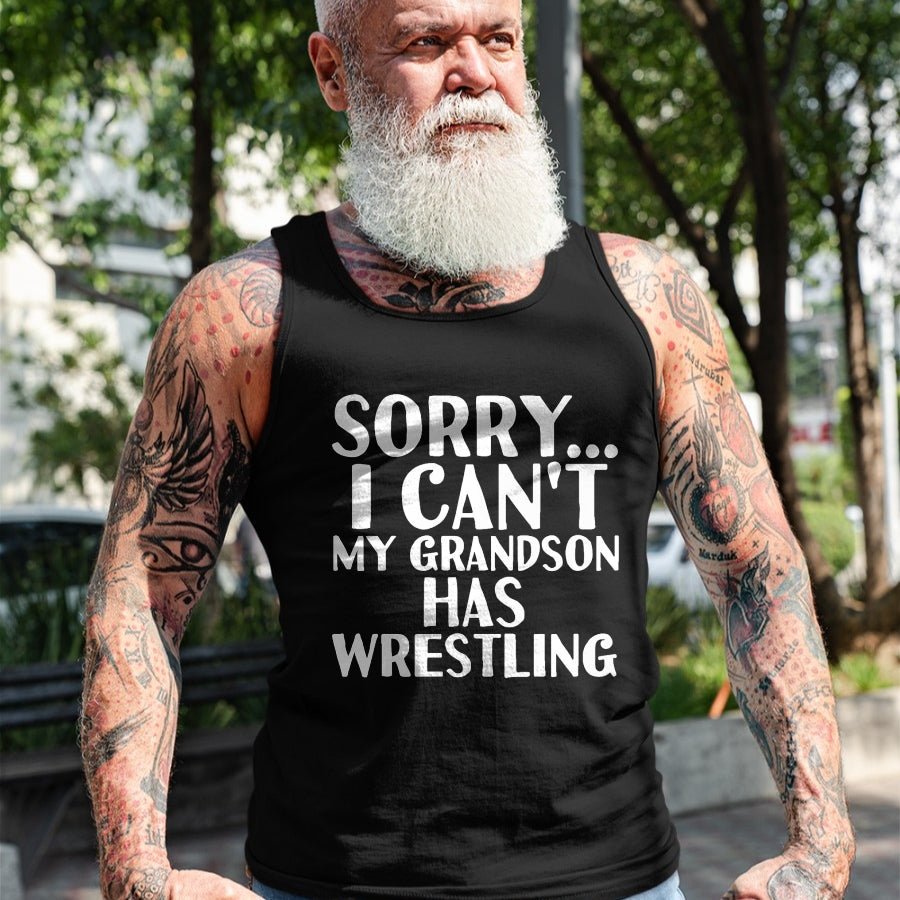 Best Grandma Shirt, Proud Grandma Unisex T-Shirt/Hoodie/Sweatshirt HLT00 - Grandpa Grandma  My Grandson Has Wrestling T-Shirt