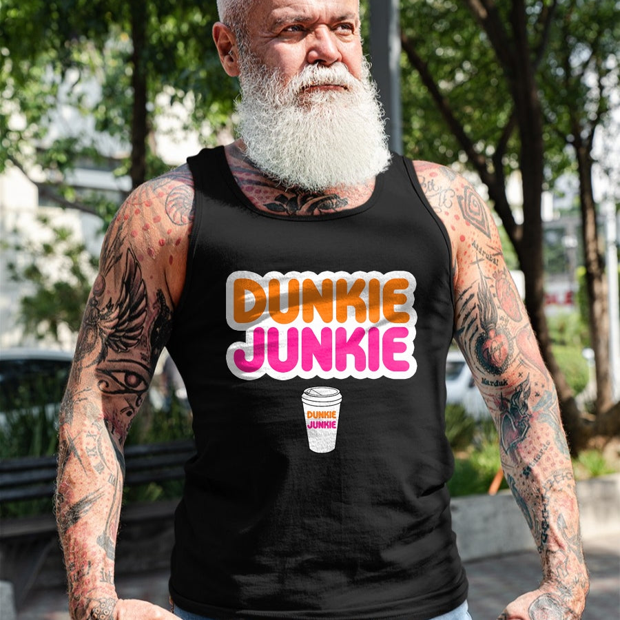 Best Thanksgiving Family Shirt , Funny Thanksgiving UnisexT-Shirt/Hoodie/Sweatshirt HLT00 - Funny Dunkie Junkie Coffee Love Funny Coffee Saying T-Shirt