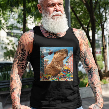 Cute Capybara Shirt, Funny Capybara Unisex T-Shirt/Hoodie/Sweatshirt HLT00 - Funny Graphic Capybara T-Shirt