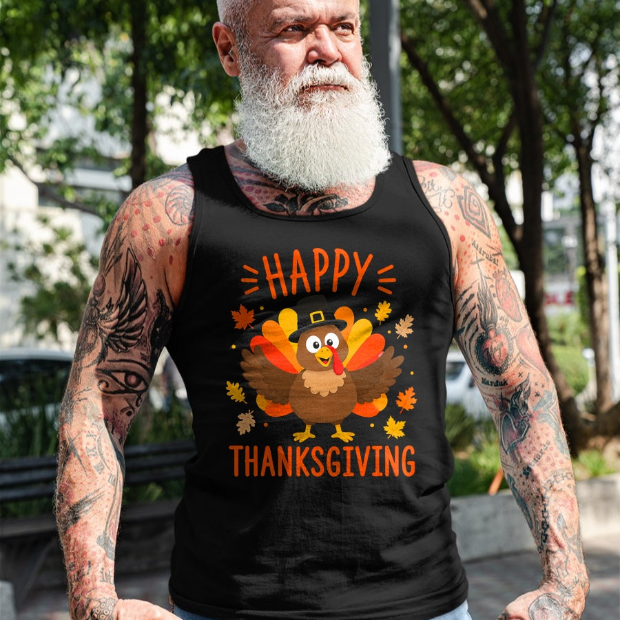 Best Thanksgiving Family Shirt , Funny Thanksgiving UnisexT-Shirt/Hoodie/Sweatshirt HLT00 - Happy Thanksgiving Funny Turkey Family Dinner Thanksgiving T-Shirt (1)