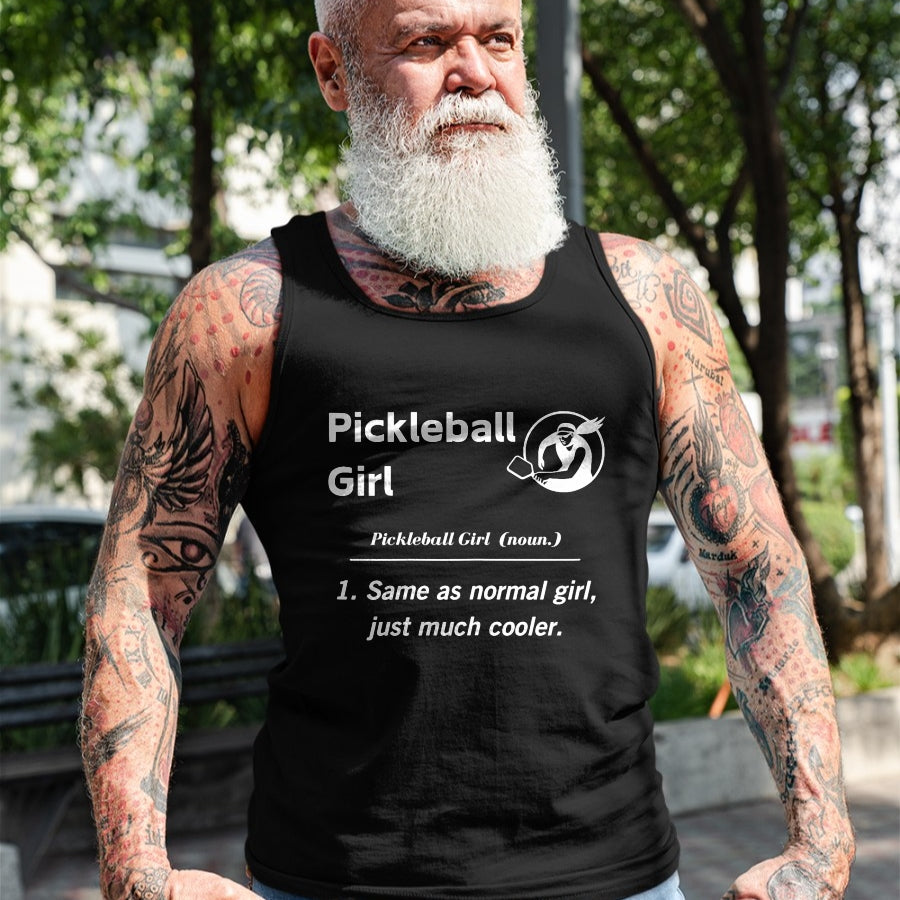 Funny Pickleball Shirt, Pickleball Lover Unisex T-Shirt/Hoodie/Sweatshirt HLT00 - Funny Pickleball Girl Definition Pickleball Players T-Shirt