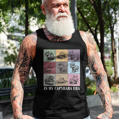 Cute Capybara Shirt, Funny Capybara Unisex T-Shirt/Hoodie/Sweatshirt HLT00 - Cute Capybara Lover In My Capybara Era Gift For Boys Girls T-Shirt