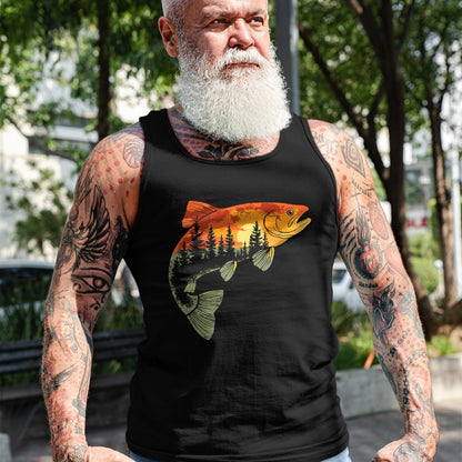 Funny Fishing Shirt, Gift For Fishing Lover Unisex T-Shirt/Hoodie/Sweatshirt HLT00 - Fishing, Trout, Fly Fishing, Angler Fisherman, Nature Forest T-Shirt